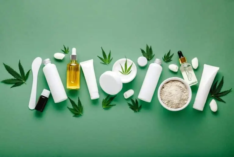 cosméticos com Cannabis