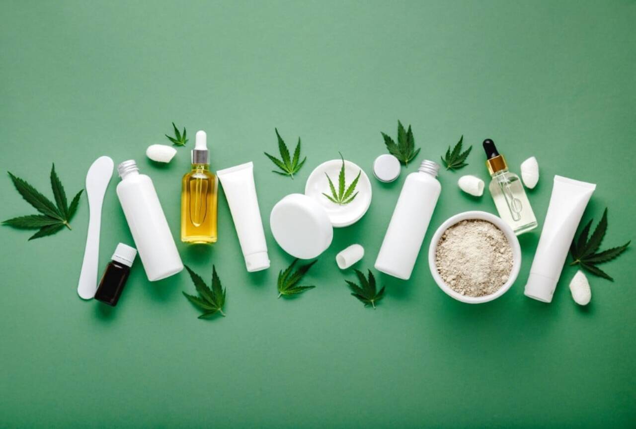 cosméticos com Cannabis