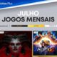 jogos mensais de julho 2025