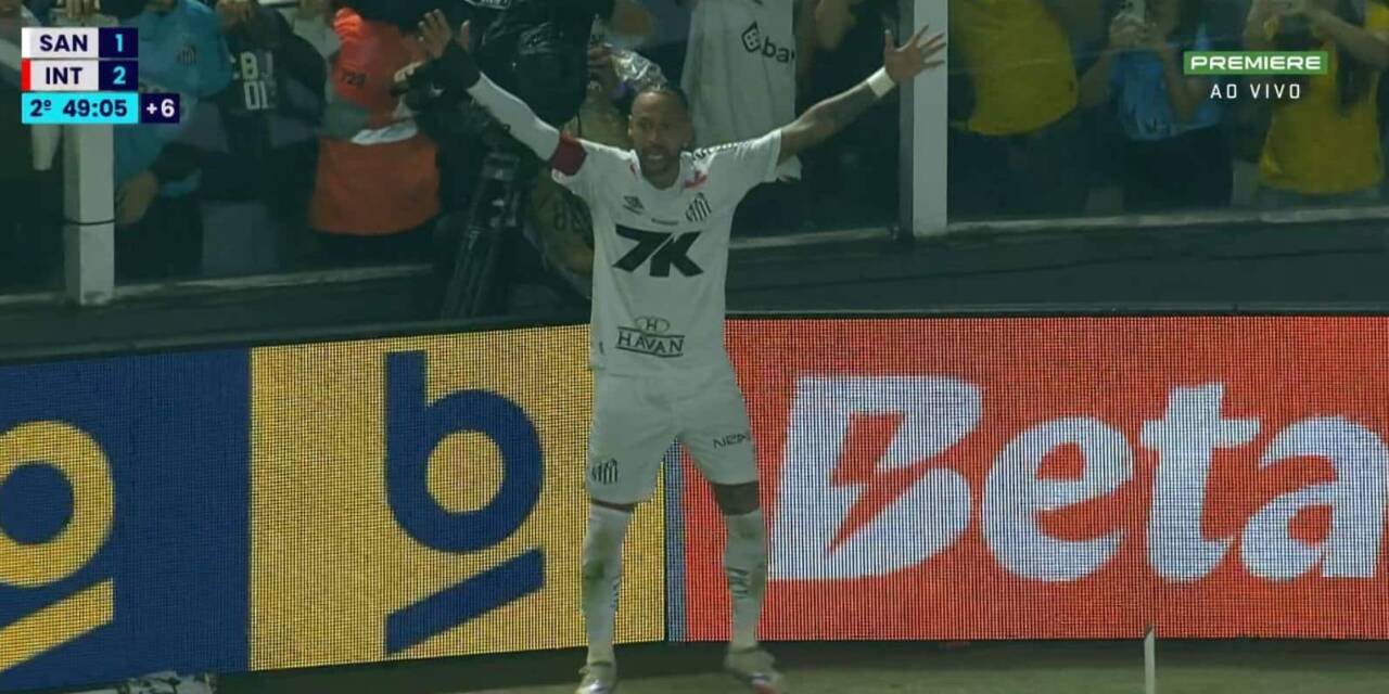 neymar comemora