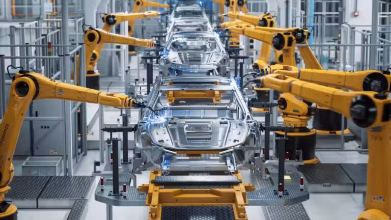 produção de carro