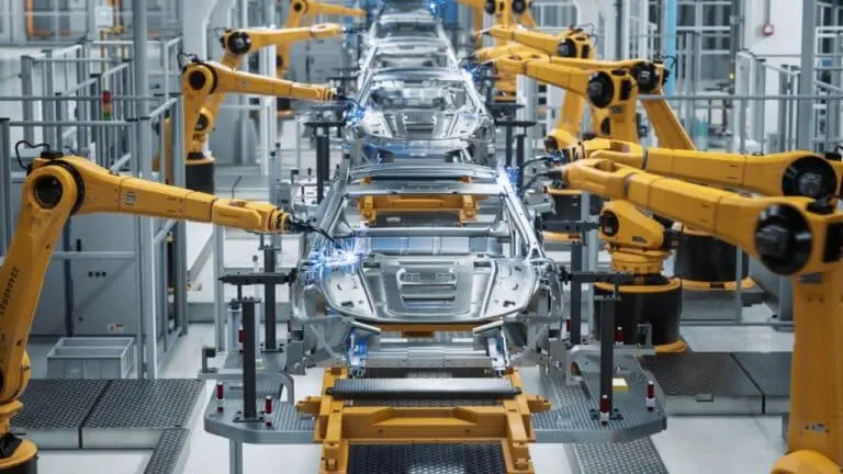 produção de carro