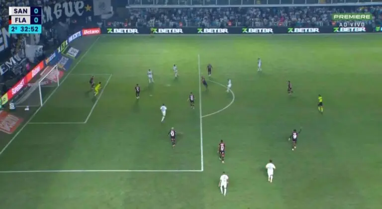 quase gol do neymar