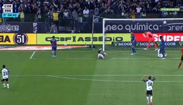 romero perde gol inacreditavel