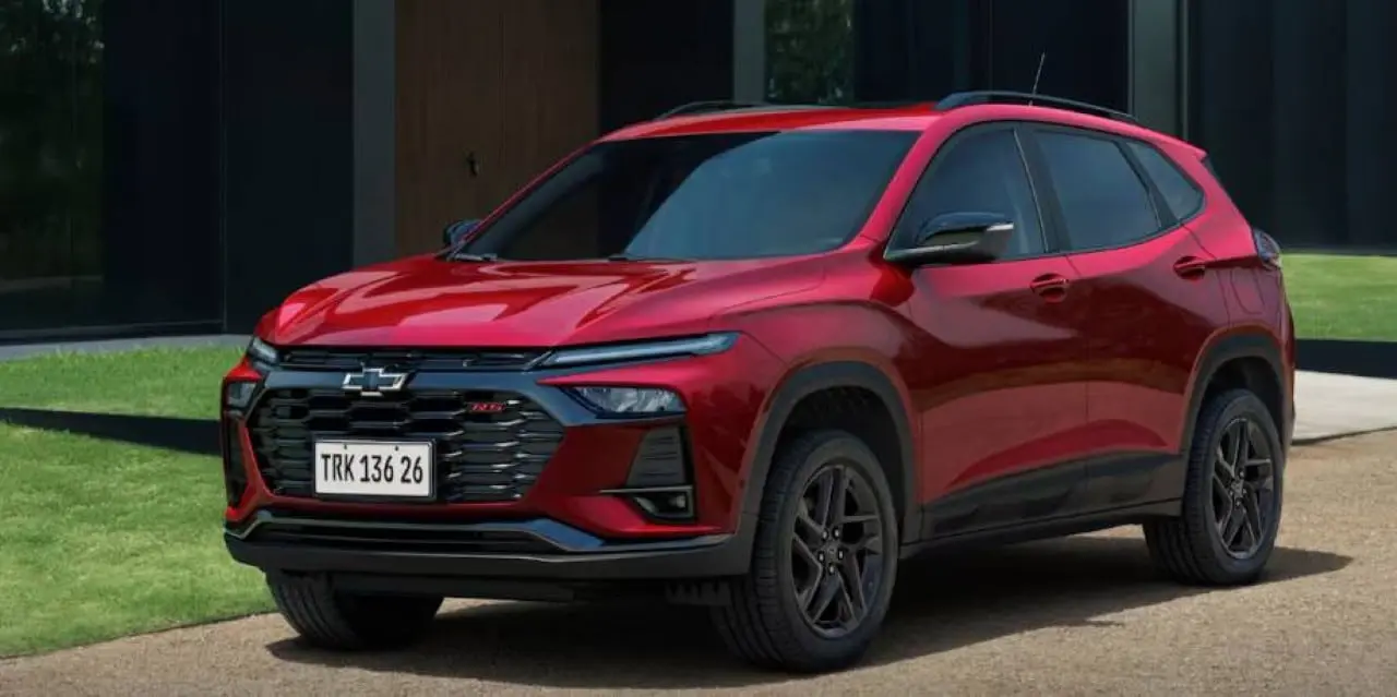 tracker vermelho