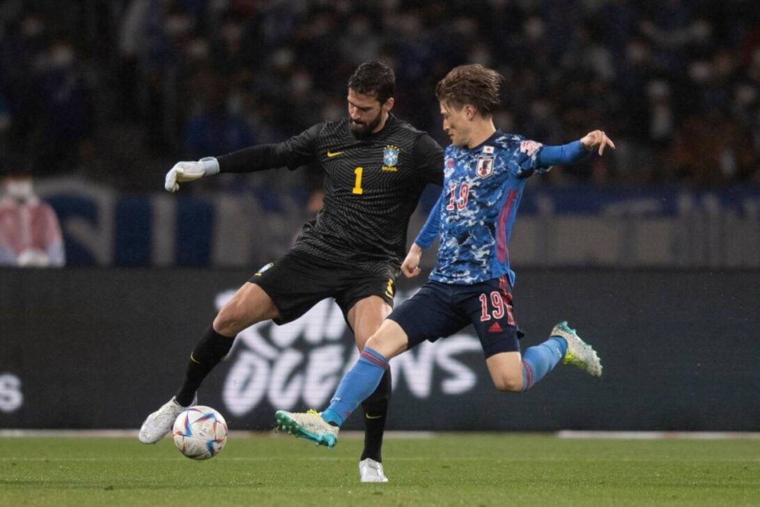 Alisson pela Seleção Brasileira