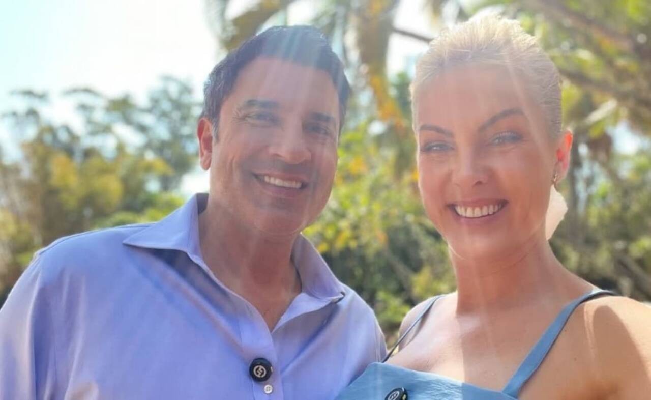 Ana Hickmann e Edu Guedes