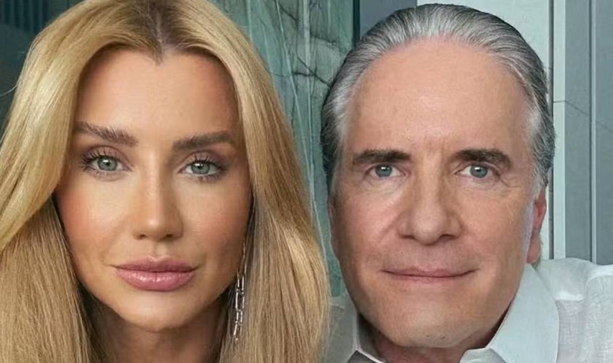 Ana Paula Siebert e Roberto Justus