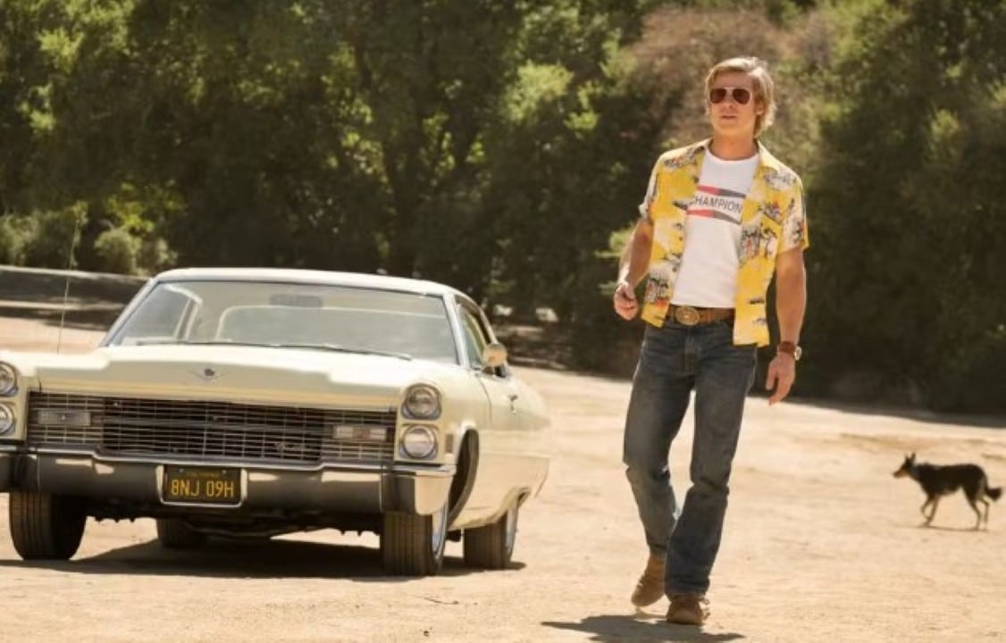 Brad Pitt em 'Era Uma Vez em... Hollywood'