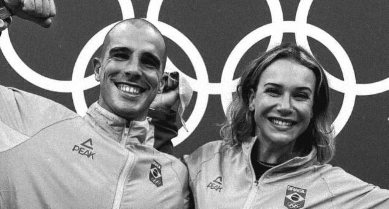 Bruno Fratus e Michelle Lenhardt