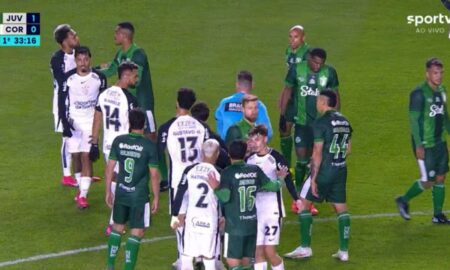 Cartões Jogo Corinthians x Juventude