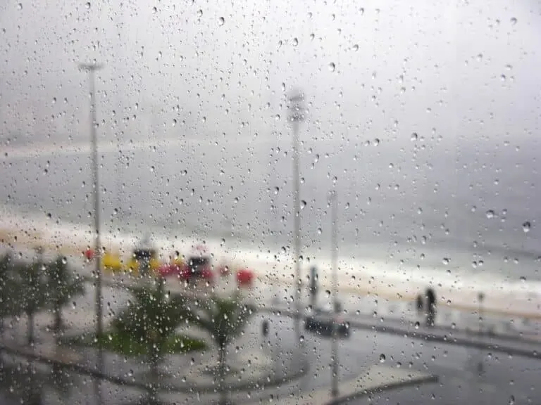 Chuva Copacabana Rio de Janeiro