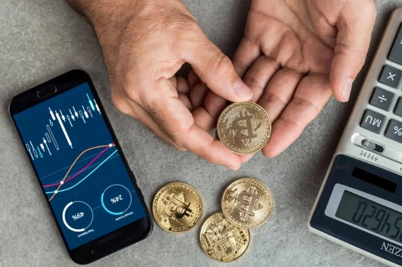 Criptomoedas calculadora grafico no telefone