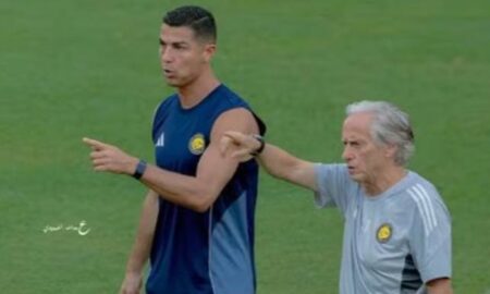 Cristiano Ronaldo e Jorge jesus
