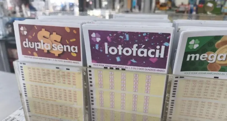 Dupla sena Mega sena Lotofacil