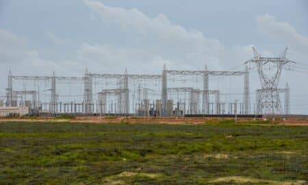 Estação de poder e trellis elétricas