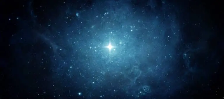 Estrela no espaço, céu estrelado
