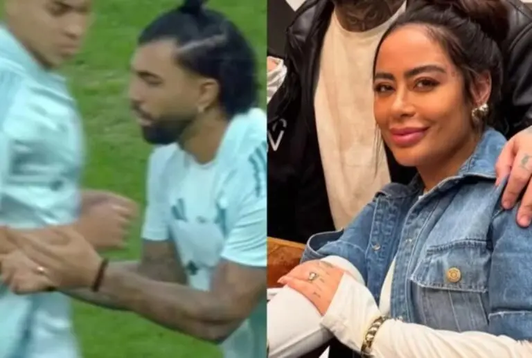 Gabigol e Rafaella