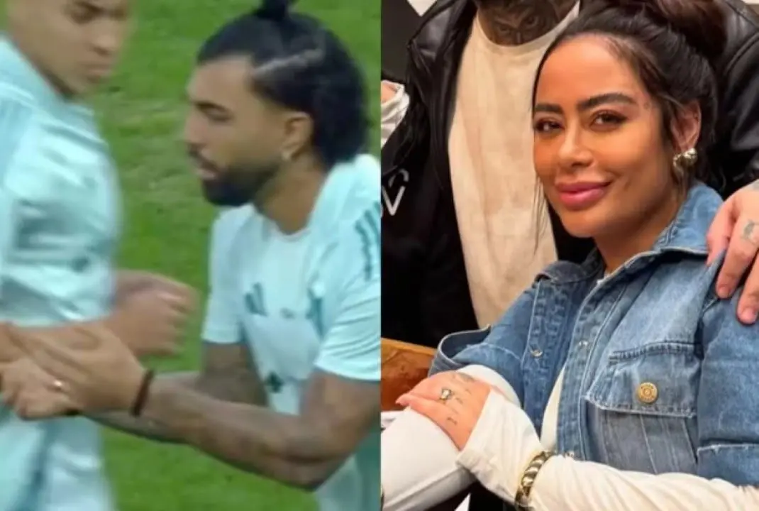 Gabigol e Rafaella