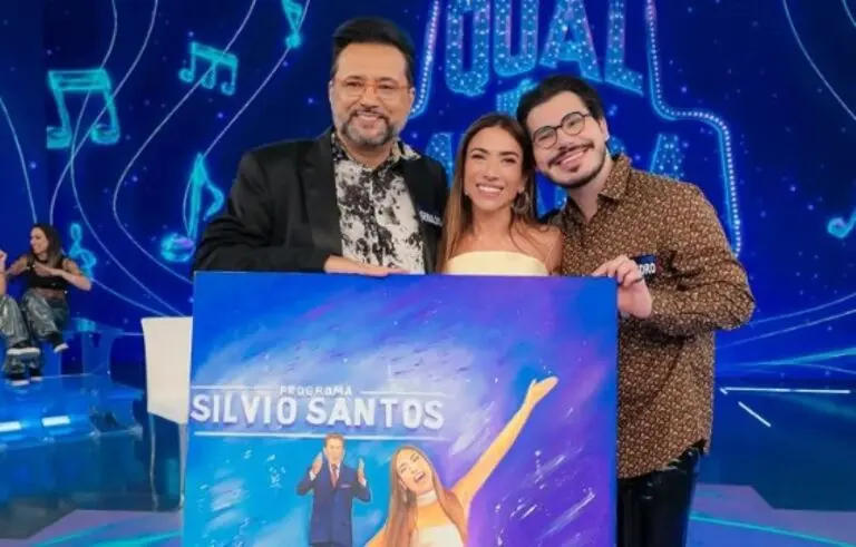Geraldo Luis e Patricia Abravanel