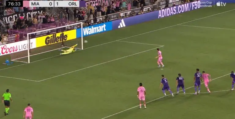 Gol de penalti messi