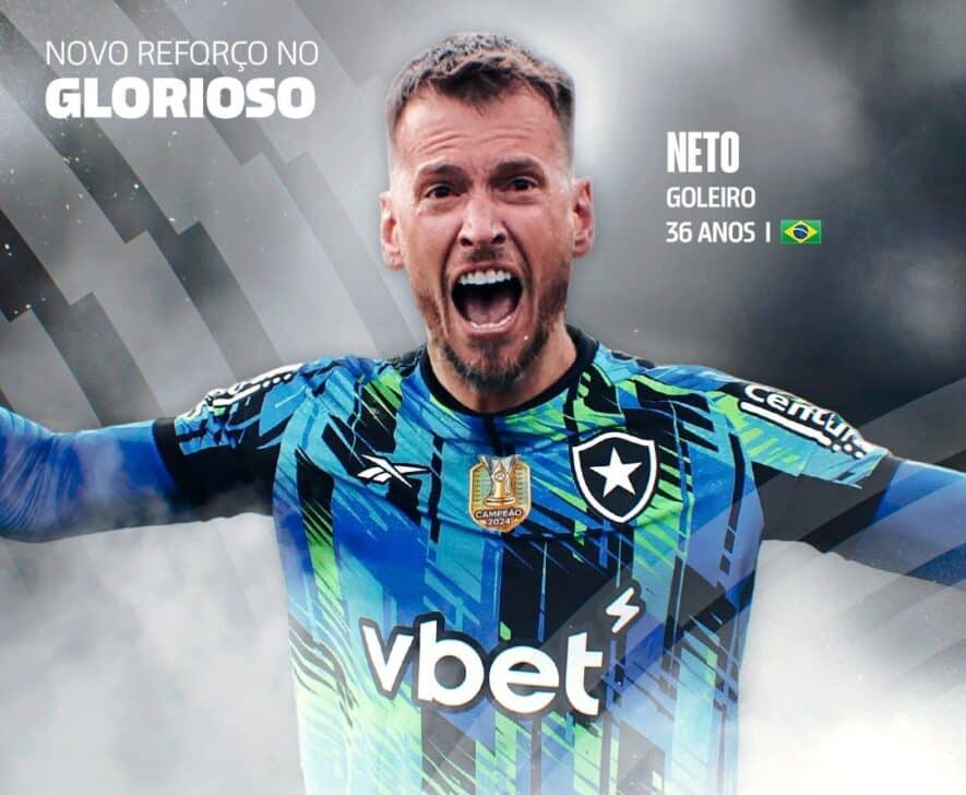 Goleiro Neto é oficializado no Botafogo