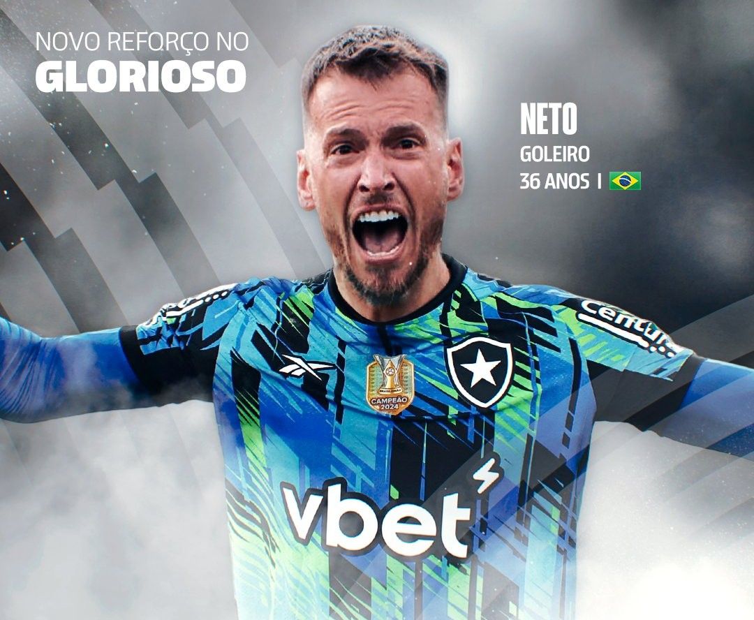 Goleiro Neto é oficializado no Botafogo