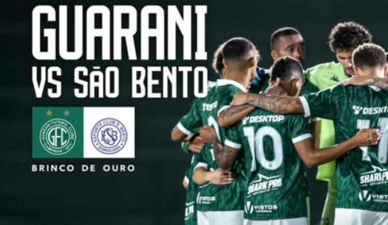 Onde assistir ao vivo Guarani x São Bento pela Copa Paulista: escalações e palpites