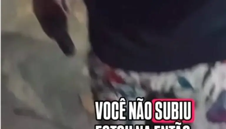 Homem armado dá tiro em entregador