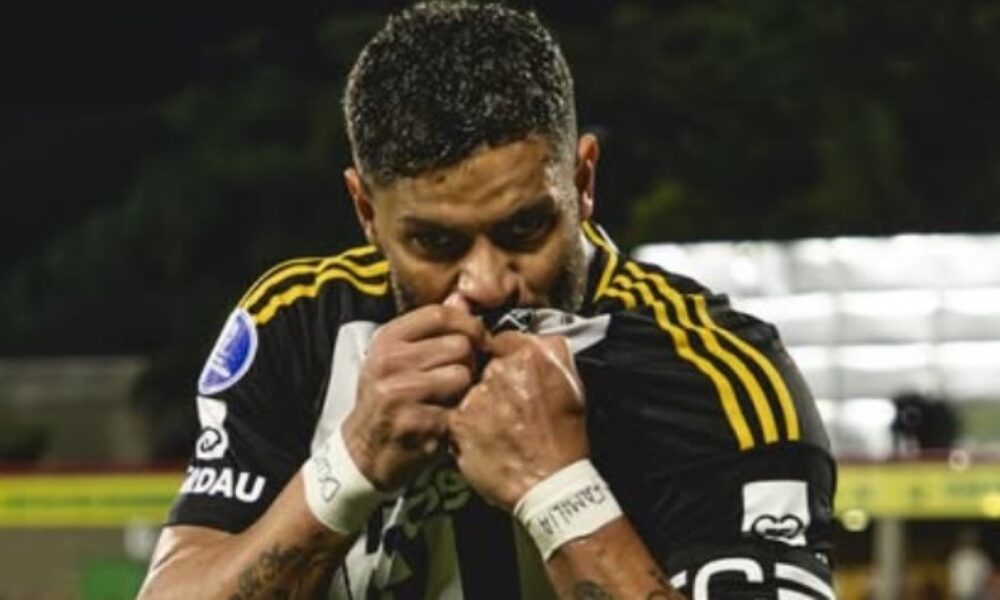 Gol relâmpago de Hulk marca início do no confronto entre Atlético-MG e Fortaleza pelo Brasileirão