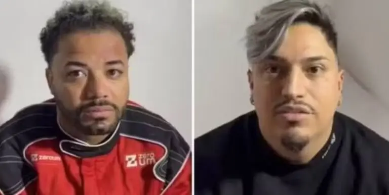 Hytalo e marido presos