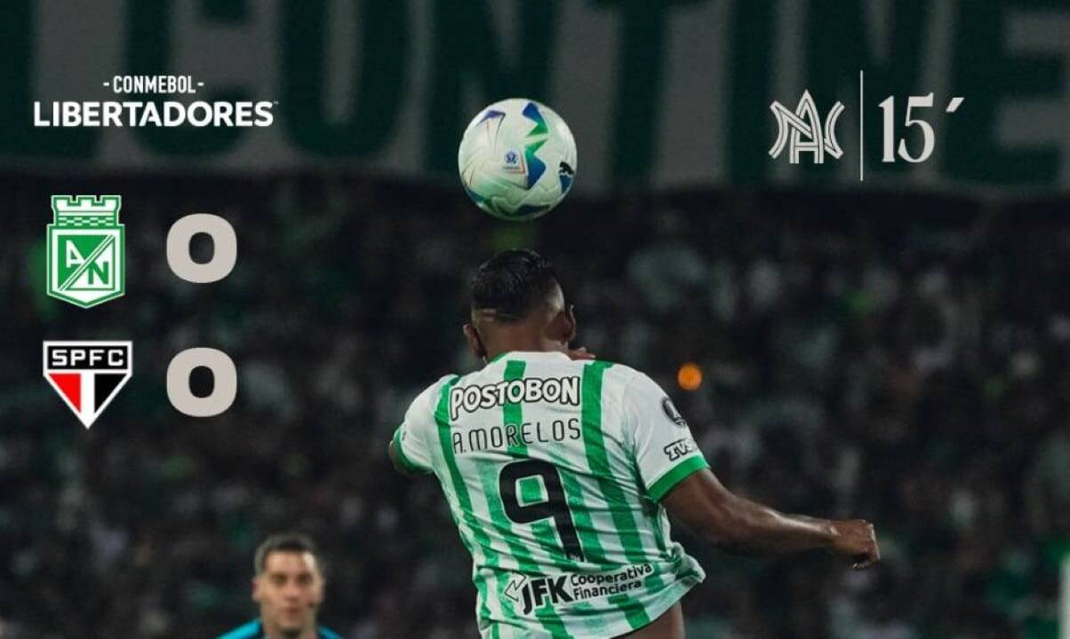 Ilustrativa Atl&eacute;tico Nacional vs S&atilde;o Paulo