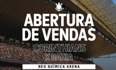 Ingressos Corinthians x Bahia