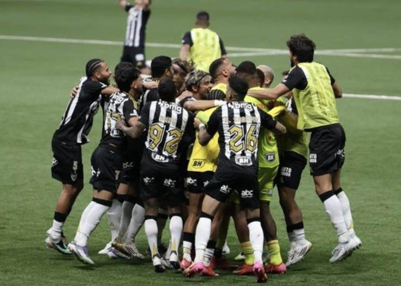 Jogadores do Atlético-MG