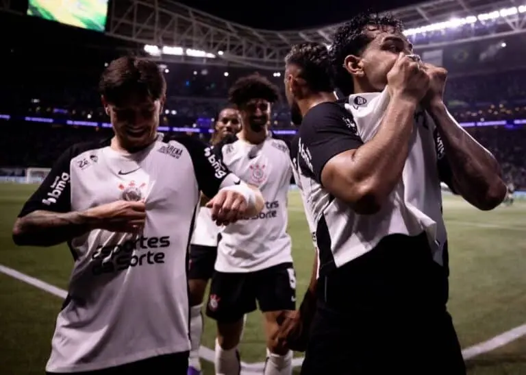 Jogadores do Corinthians