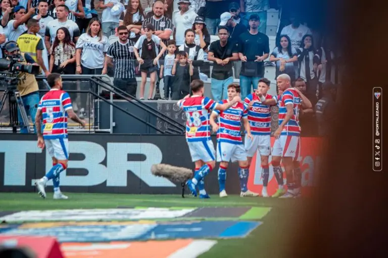 Jogadores do Fortaleza