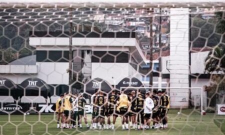 Jogadores do Santos
