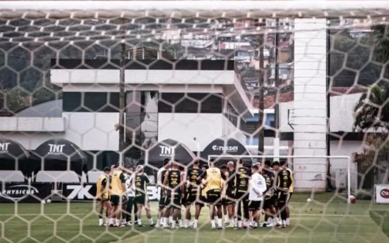 Jogadores do Santos