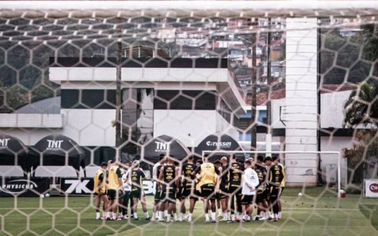 Jogadores do Santos