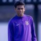 Kauê Furquim, aos 16 anos, no Corinthians
