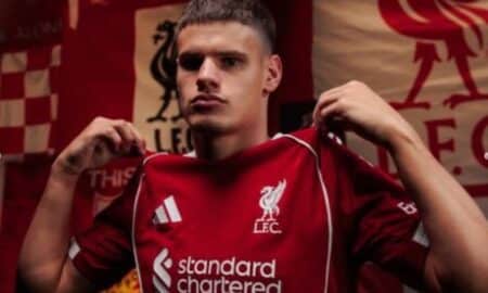 Milos Kerkez Liverpool