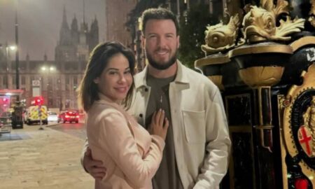 Maira Cardi e marido