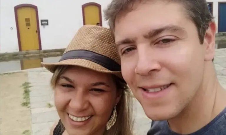Marcus Marinho e noiva