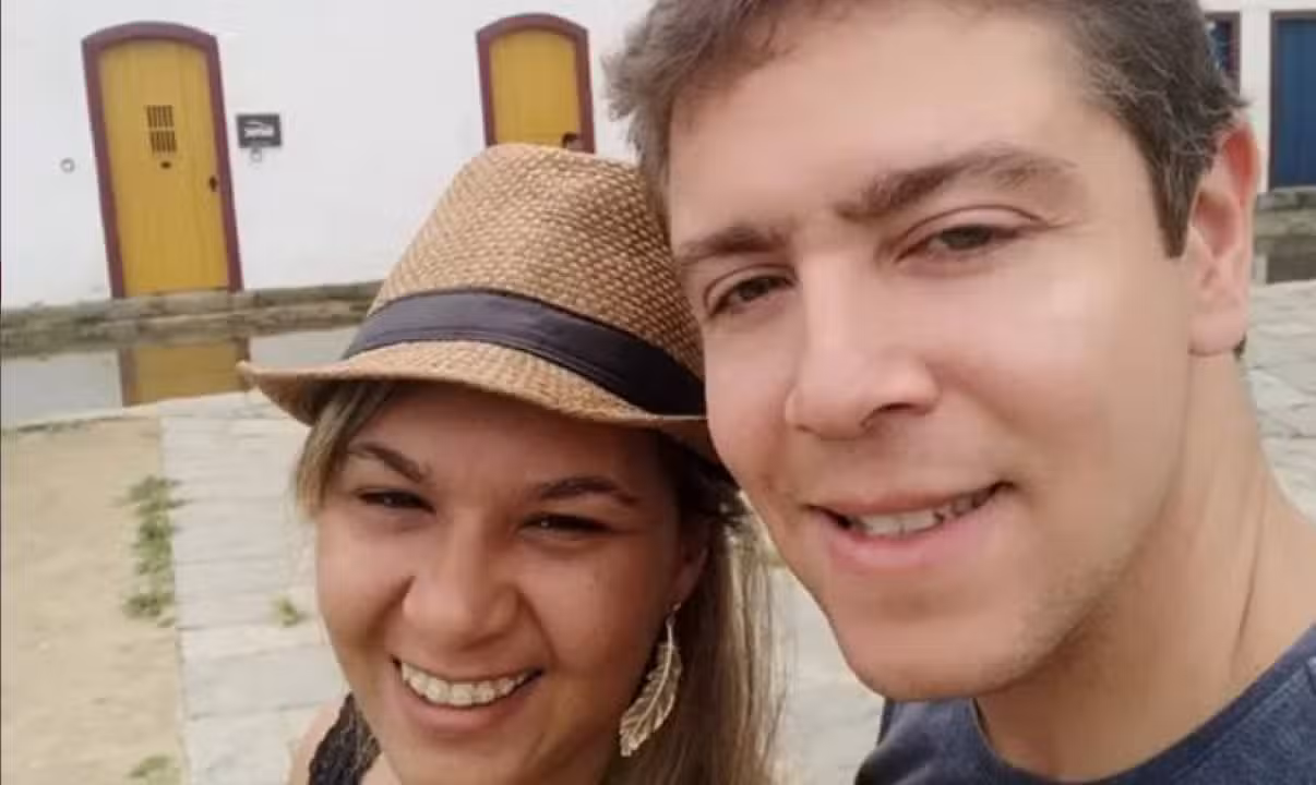 Marcus Marinho e noiva