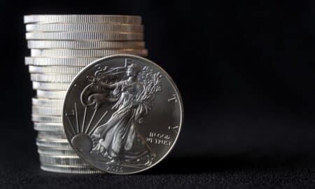 Moedas americana de prata