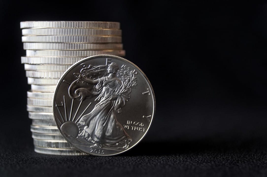 Moedas americana de prata