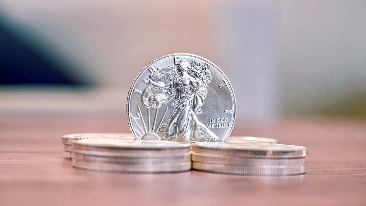 Moedas americana de prata