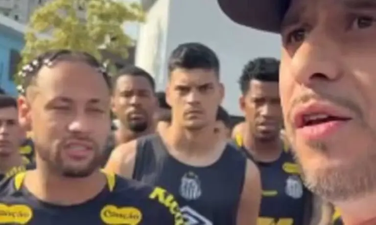 Neymar cobrança da torcida
