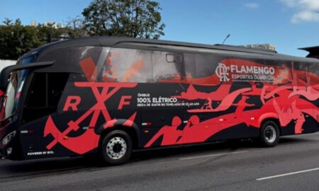 Onibus Flamengo BYD