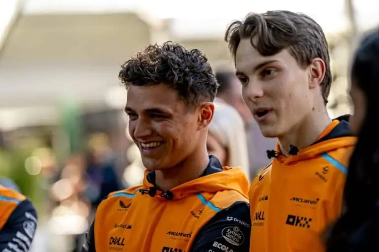 Oscar Piastri e Lando Norris